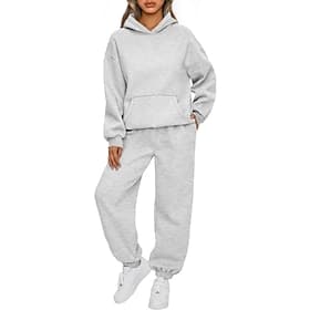 Women's Hoodie Pants Sets Bolero Long Sleeve Hooded Solid Color Drawstring Fashion Streetwear Casual Daily Outdoor Black Pink Purple Spring Regular Fit