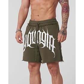 Herren Laufshorts Sportshorts Fitnessshorts Kordelzug Tasche Elastischer Bund Shorts Lässig Outdoor Urlaub Sommer Schnelltrocknend Leicht Weich Fitnesstraining