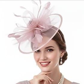Fascinator Hat Fascinator Gentlewoman Fancy Dress Women's Masquerade Ascot Horse Racing Festival Adults' Headpiece
