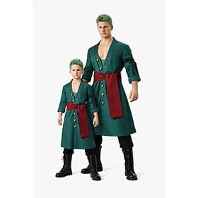Avventuriero dell'oceano Swordsman Pirata di Cappello di Paglia Anime Costume Cosplay Abiti Abiti Cosplay Halloween Carnevale Costume Per Ragazzi Bambini Adult