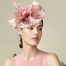 accessoire Fascinateur Dame Floral Déguisement Femmes Mascarade Fête du thé Foulard Festival des courses hippiques Adulte accessoire