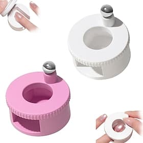 Rotating Cat Eye Magnet, Beginner Friendly Nail Tool with Uniform Magnetic Force and Excellent Light Absorption, Can Easily DIY Glossy Cat Eye Effect
