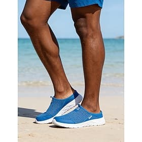 Men's Blue Water Shoes, Lightweight and Breathable for Beach Vacation Activities