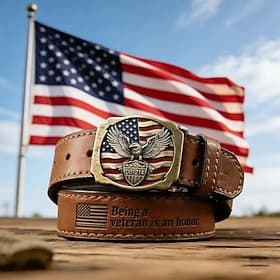 250-jähriges Jubiläum USA Gürtel Patriotisch Erwachsene Herren Unabhängigkeitstag / 4. Juli 4. Juli Party Verkleiden