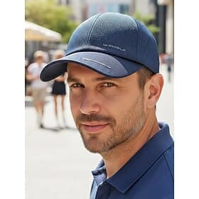 Men's Breathable Mesh Cap, Multi-Color Options, Lightweight and Ventilated, Ideal for Daily Casual Wear, Outdoor Sports and Vacation Travel