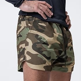 Voor heren Hardloopshorts Atletische shorts Sportbroek Trekkoord Zak Short / Broekje Casual Dagelijks Buiten Zomer Lente Sneldrogend Lichtgewicht Vochtregelere