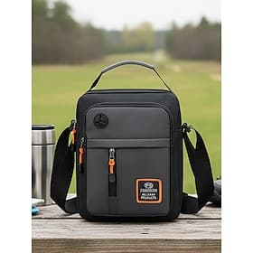 Men's Oxford Cloth Crossbody Bag, Multi-Color, Large Capacity with Multiple Compartments, Adjustable Shoulder Strap, Casual and Outdoor Travel Everyday Use