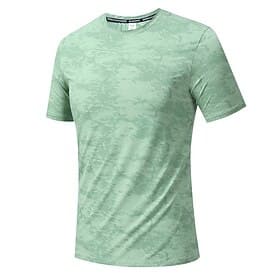 Men's Solid Colored Running T-Shirt Compression Shirt Running Shirt Summer Spring Short Sleeve Quick Dry Lightweight Moisture Wicking Gym Workout Active Traini