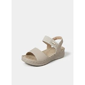 Women's Casual Sandals with Elastic Straps – Comfortable Open-Toe Walking Sandals for Travel  Everyday Wear