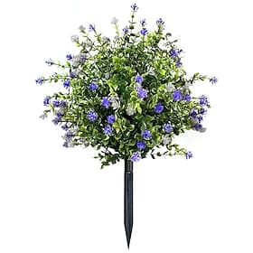 Artificial Potted Trees with Ground Stakes, UV-Resistant Camellia Shrubs, Indoor  Outdoor Decoration Decoration in Summer and Autumn, Home Garden Wedding Setti