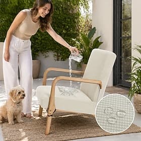 Copridivano impermeabile, coprisedia elasticizzato jacquard, coprisedia casual con chiusura a cerniera, tinta unita, protettivo per mobili, lavabile e sfoderab