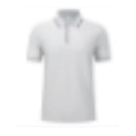 Per uomo Polo da golf Grigio Manica Corta Top Abbigliamento da golf Abbigliamento Abiti Abbigliamento thumbnail 2