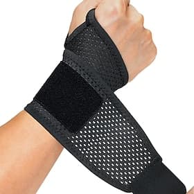 Adjustable Wrist Support Brace - Breathable Mesh Wrist Wrap for Carpal Tunnel, Tendonitis, and Sports Pain Relief - Lightweight Compression Strap for Men  Wome
