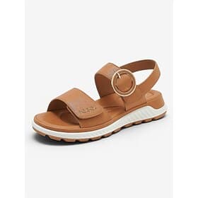 Women's Camel Arch Support Comfort Sandals – Lightweight Cushioned Outdoor Walking Sandals with Adjustable Magic Tape for Swollen Feet, All-Day Comfort, Travel
