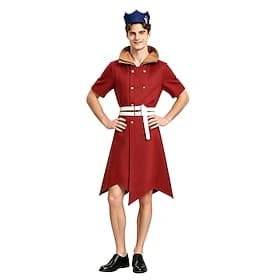 Anime japonais Capitaine marin Manga Tenues Robe Elégante Costumes de Cosplay Halloween Carnaval Performance Comic-Con Salon de l'Anime Costume Pour Homme Adul