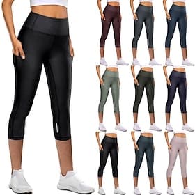 Femmes Pantalons de course Pantalon de sport Pantalons décontractés Sans couture Bas Occasionnel Quotidien Extérieur Été Printemps Automne Séchage Rapide Léger thumbnail 2