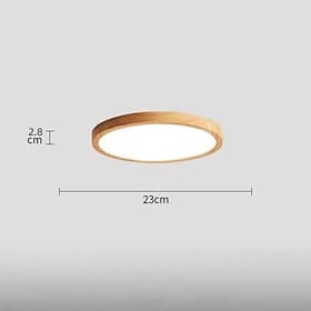 40mm Variable Luminaires de Plafond Bois ancien 110-120V 220-240V