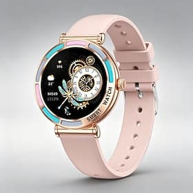 Montre connectée pour femme, bracelet d'activité léger avec suivi du cycle menstruel, moniteur de fréquence cardiaque et de sommeil, plusieurs modes sportifs,