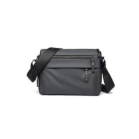 Men's Water Resistant Crossbody Bag Lightweight Polyester Messenger Shoulder Bag Multi Pocket Travel Everyday Carry EDC Casual Work Commute Outdoor Sling Bag M