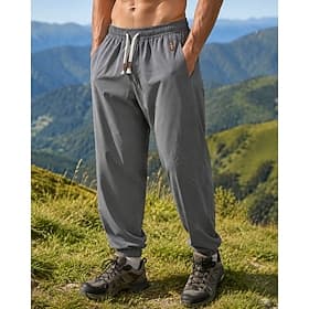 Homme Pantalons de Combat Pantalons Cargo Pantalons Convertibles à Fermeture Éclair Pantalons de randonnée Été Printemps Automne Extérieur Coupe régulière Coup