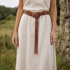 Rétro Vintage Médiéval Renaissance Ceinture Taille Guerrier Viking Ranger Déguisement Femmes Viking Fantaisie Halloween Carnaval Foire de la Renaissance LARP A