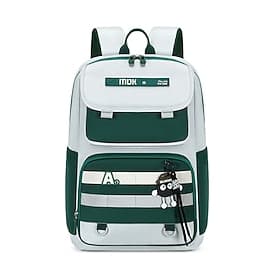 Sac à dos scolaire ergonomique pour garçons Sac à dos pour filles, grande capacité, multi-compartiments, en polyester imperméable, bandes réfléchissantes, sout