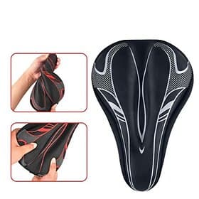 Couvre Selle de Vélo / Coussin Extra large / très grand Doux Confortable Professionnel Gel Mousse à Mémoire Cyclisme Vélo de Route Vélo tout terrain / VTT Roug
