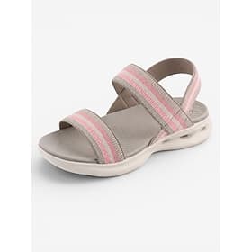 Women's Pink Elastic Strap Arch SupportWalking Sandals – Lightweight Comfort Sport Sandals with Cushioned Footbed  Shock Absorbing Sole for Travel, Vacation, B