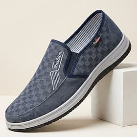 Men's Classic Casual Daily Denim Comfortable Breathable Loafer Blue Gray Summer Spring All Seasons