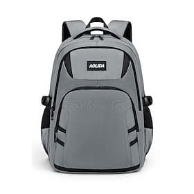 Student School Backpack for Boys, Large Capacity Multi-Compartment Waterproof Polyester Bookbag, Lightweight Travel Backpack with Organizer Pockets, Luggage Sl
