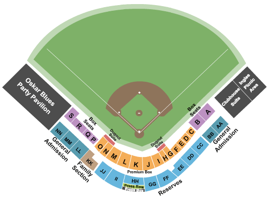 Asheville Tourists vs. Greenville Drive