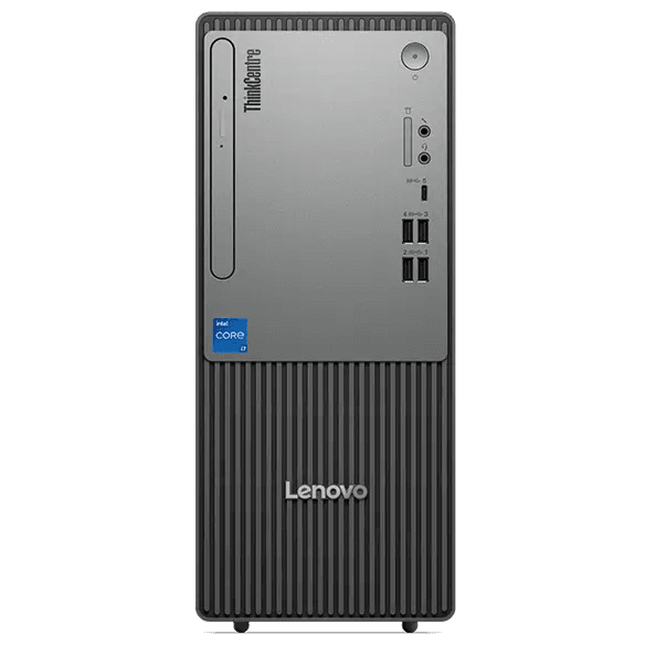 Lenovo ThinkCentre neo 50t, Raven Black/Luna Grey - Desktop - Intel® Core™ i5 - 512 GB SSD - 8 GB RAM - Windows 11 Pro | 12UDS0AN00