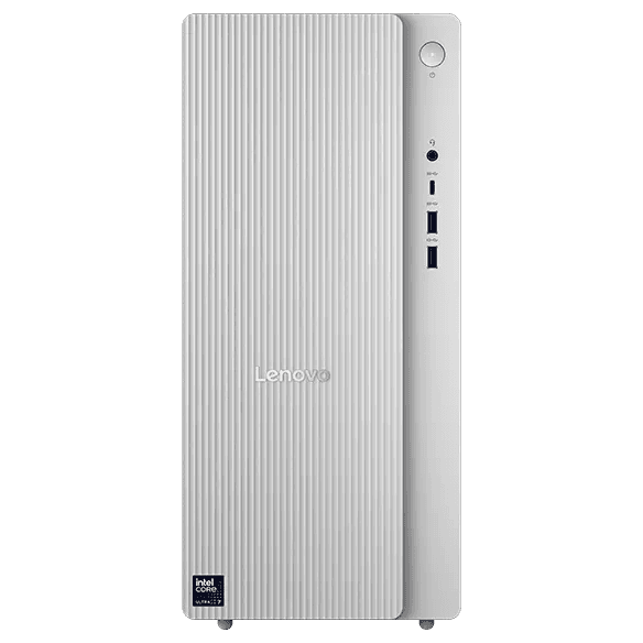 Lenovo IdeaCentre Tower Intel, Cloud Grey - Desktop - Intel® Core™ Ultra 5 225F - 1 TB SSD - 16 GB RAM - Windows 11 Home | 91B10024IN