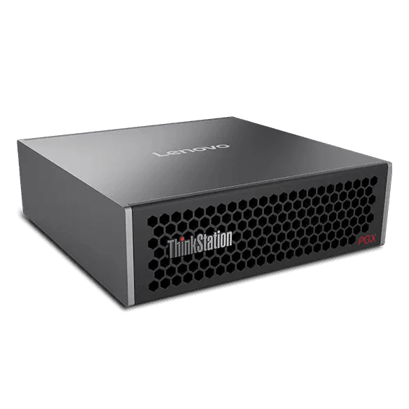Lenovo ThinkStation PGX, Grey - Workstation - NVIDIA Grace Blackwell GB10 - 1 TB SSD - 128 GB RAM - NVIDIA DGX™ OS | 30KLS0CB00