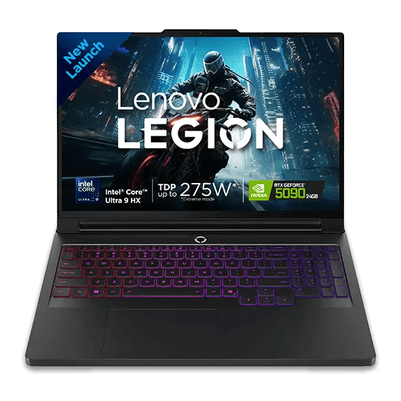 Lenovo Legion Pro 7 16" - Ultra 9, 32GB RAM, 1TB SSD, Eclipse Black - Gaming Laptop | Gaming PC - Intel® Core™ Ultra 9 275HX | 83F5X00DR1