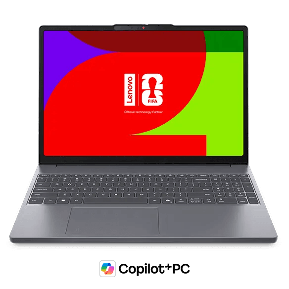 Lenovo IdeaPad Slim 3 Intel, 38.86cms Copilot+ PC, Luna Grey - Laptop - Intel® Core™ Ultra 7 355 - 512 GB SSD - 16 GB RAM | 83UR009GIN