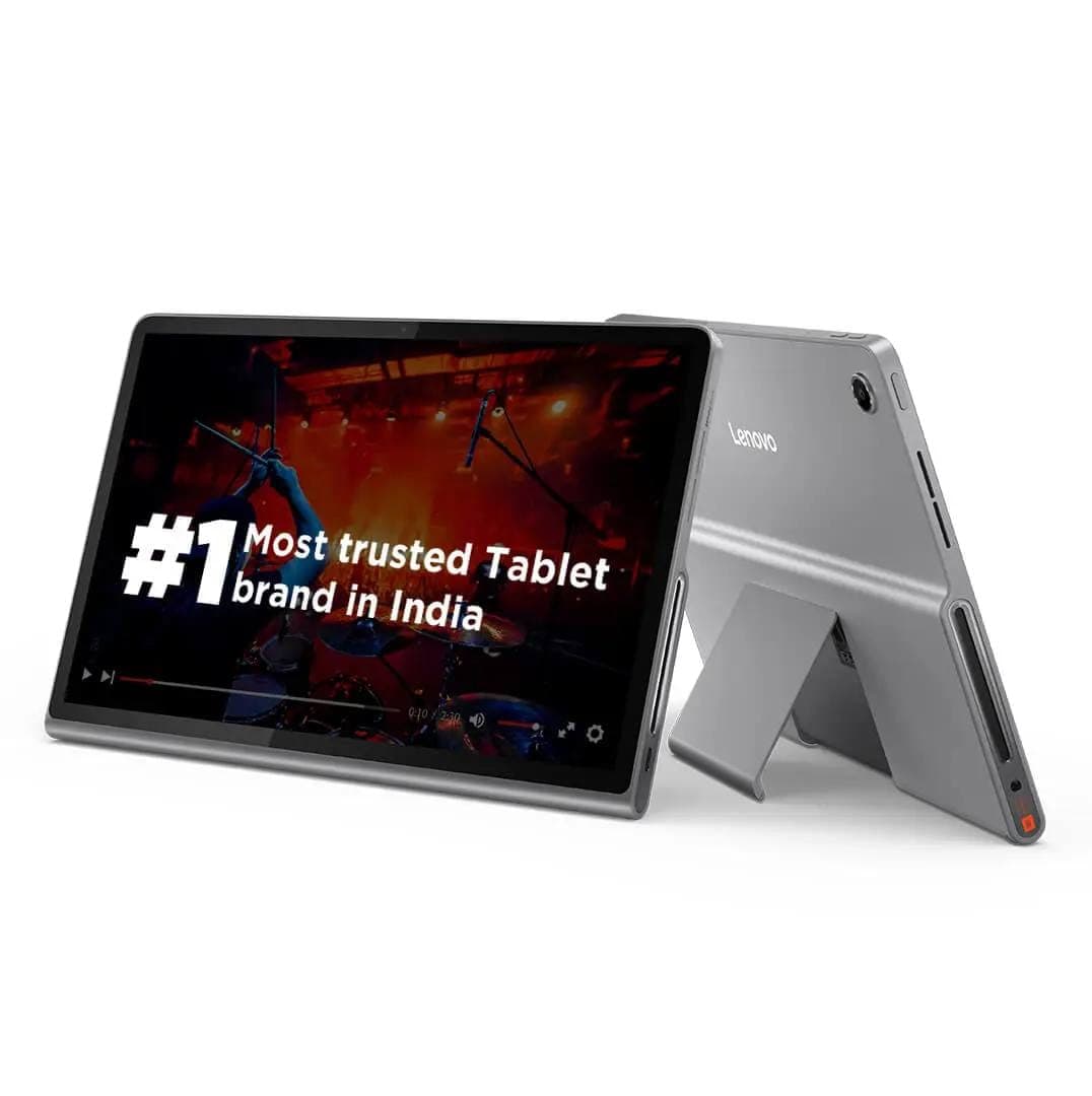 Lenovo Tab Plus 29.21cms, Luna Grey - Tablet - MediaTek Helio G99 - 256 GB - 8 GB RAM - Android 14 or Later | ZADX0099IN