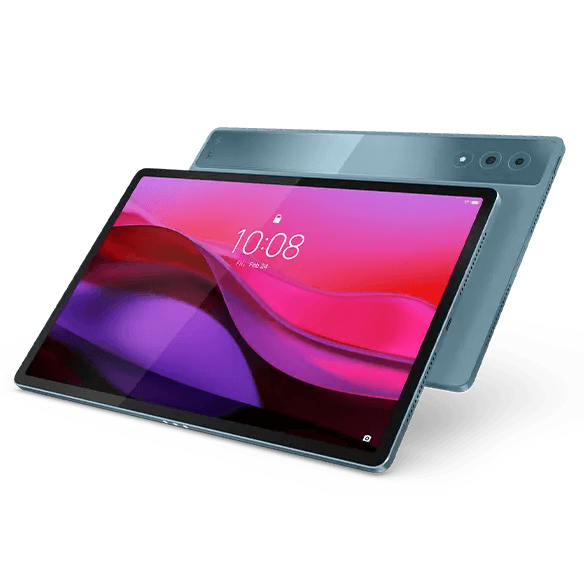 Lenovo Yoga Tab Plus 32.26 cms, Tidal Teal - Tablet - Qualcomm® Snapdragon™ 8 Gen 3 - 512 GB - 16 GB RAM - Android 14 or Later | ZAEG0048IN
