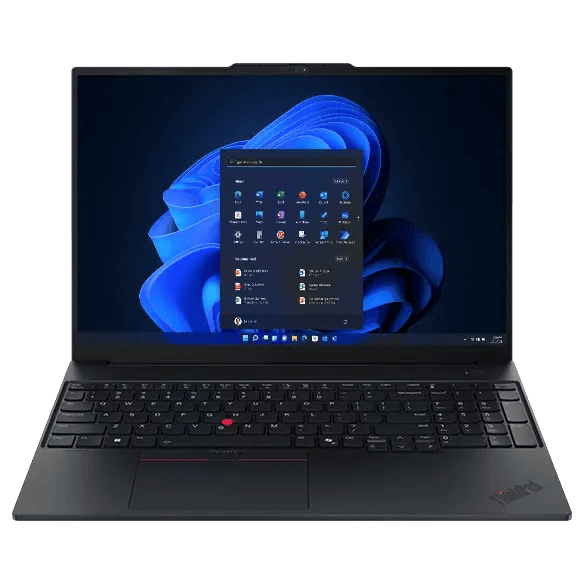 Lenovo ThinkPad E16, Eclipse Black - Business Laptop - AMD Ryzen™ 7 250 - 512 GB SSD - 16 GB RAM - Windows 11 Home | 21STS0A600