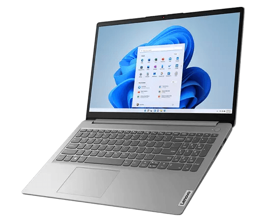 Lenovo IdeaPad 1 15" - AMD Ryzen 3, 8GB RAM, 512 SSD, Cloud Grey - Laptop - AMD Ryzen™ 3 7320U - 512 GB SSD - 8 GB RAM - 15 in | 82VGXA20IN