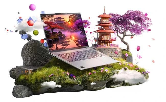 Lenovo Ideapad Slim 5x Gen 9, 35.56cms Copilot+ PC, Cloud Grey - Laptop - Snapdragon® X Plus X1P - 1 TB SSD - 16 GB RAM | 83HL003NIN