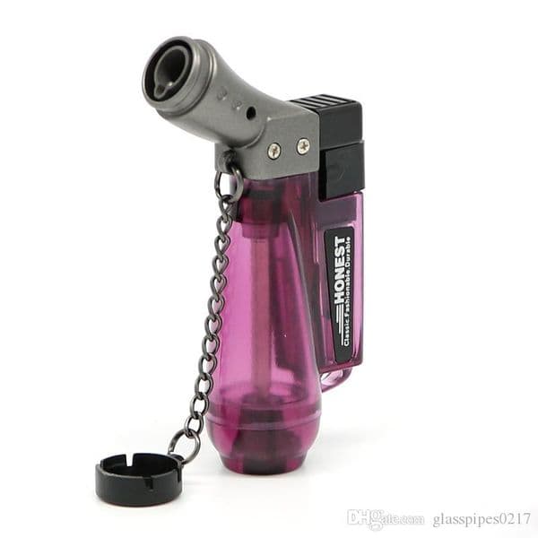 MINI 1300'C Metal Refillable Butane Gas Torch Lighter Windproof Jet Flames Kitchen Brulee Culinary Micro Torch Lighters