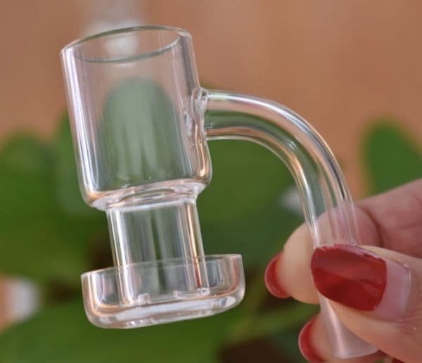 Beracky Handmade Terp Slurper Vacuum Quartz Banger 10mm 14mm 18mm Male Female Quartz Terp Slurpers Bangers Nails For Glass Bongs
