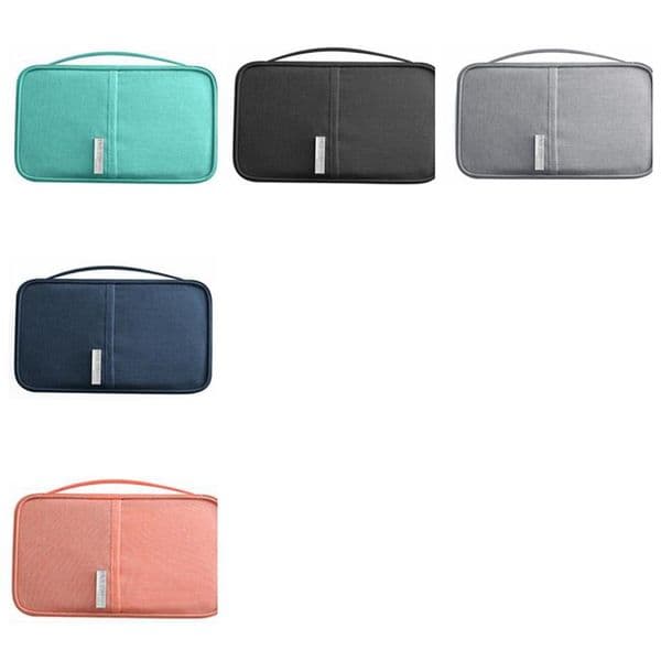 Travel Passport Holder Wallets Women Organizer Handbag Men Document Bag Credit Card Organizer pouch Organizer bag