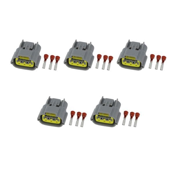 5 Sets 3 Pin Car Connector Automotive Connector Female plug ignition coil ignition coil connector plug DJ70311Y-2.2-21
