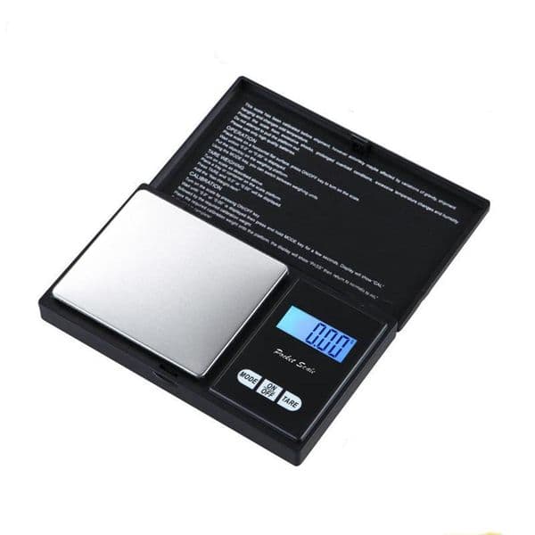 200g x 0.01g Black Pocket Size Electronic LCD Digital Personal Precision Jewelry Scale, Diamond Gold Balance Weight Scales