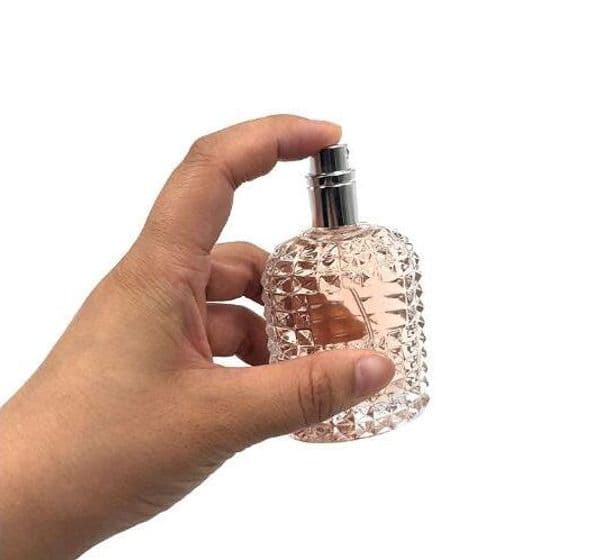 Portable Glass Perfume Spray Bottles 30ml/50ml Empty Cosmetic Containers Atomizer Bottle For Outdoor Travel Perfume Bottles