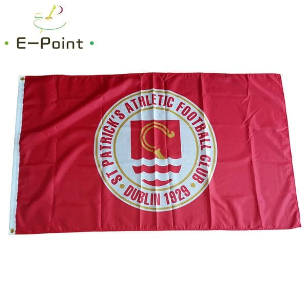 Ireland St Patrick's Athletic 3*5ft (90cm*150cm) Polyester flag Banner decoration flying home & garden flags Festive gifts