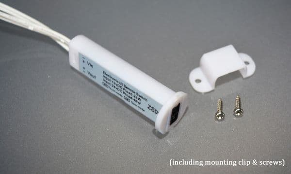 Freeshipping LED Dual Modes IR Sensor Switch 12v / 24v Work with LED Under Cabinet Lights Or Showcase Auto. Controller CE ROHS
