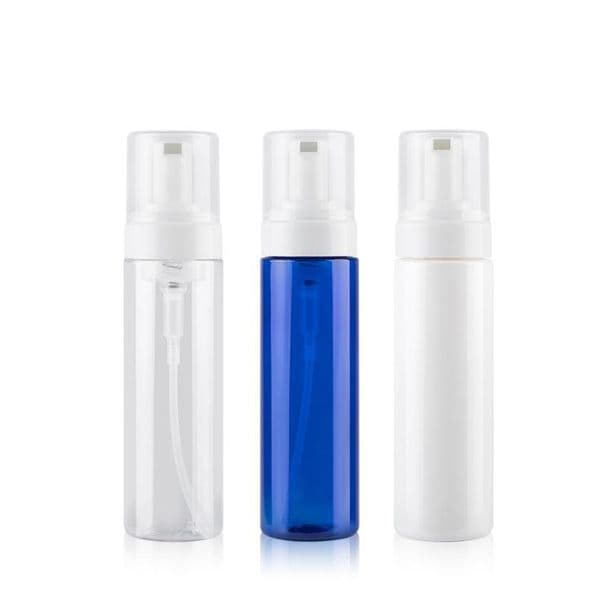 200ml Foaming Plastic Pump Bottle Soap Foam Dispenser-Refillable Portable Empty Foaming Hand Soap Suds Dispenser Bottle Travel SN4451